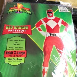 Red Power Ranger Costume